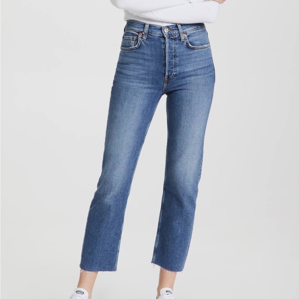 New Re/Done Stovepipe Jeans 26